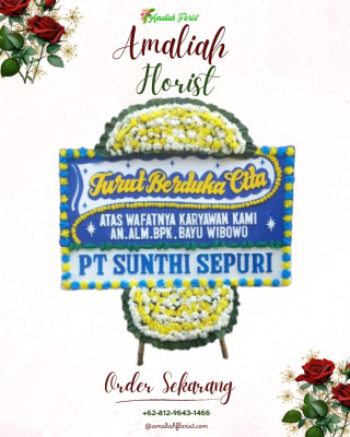 Papan Bunga Duka di Banaran