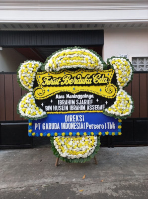 Papan Bunga Duka di Banaran