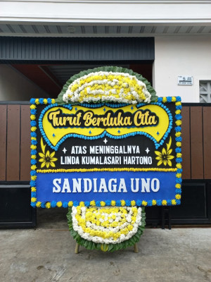 Papan Bunga Duka di Banaran